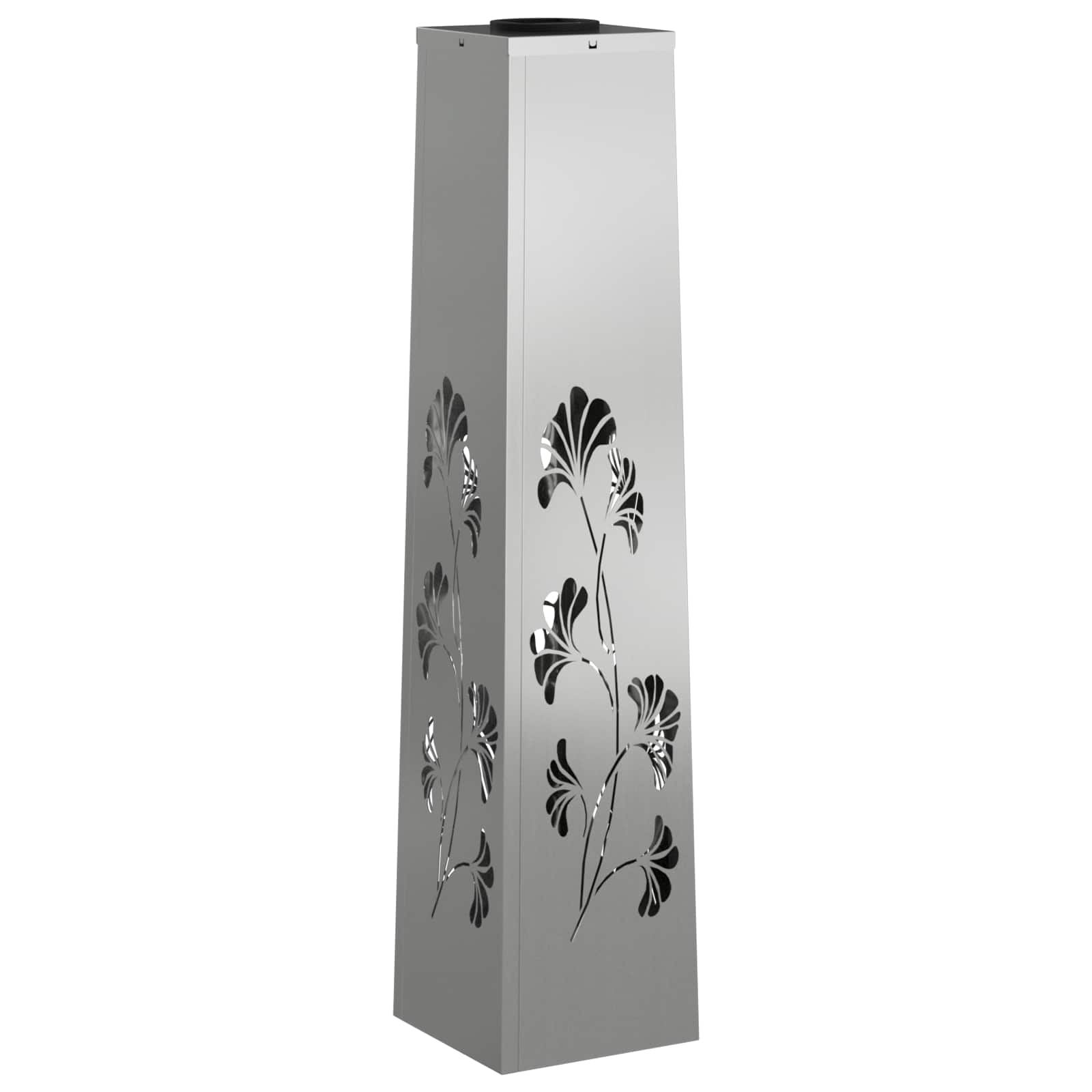 Lumină LED Solară pentru Alei 2 pcs Galvanizat Galvanizat GartenMobel Dekor