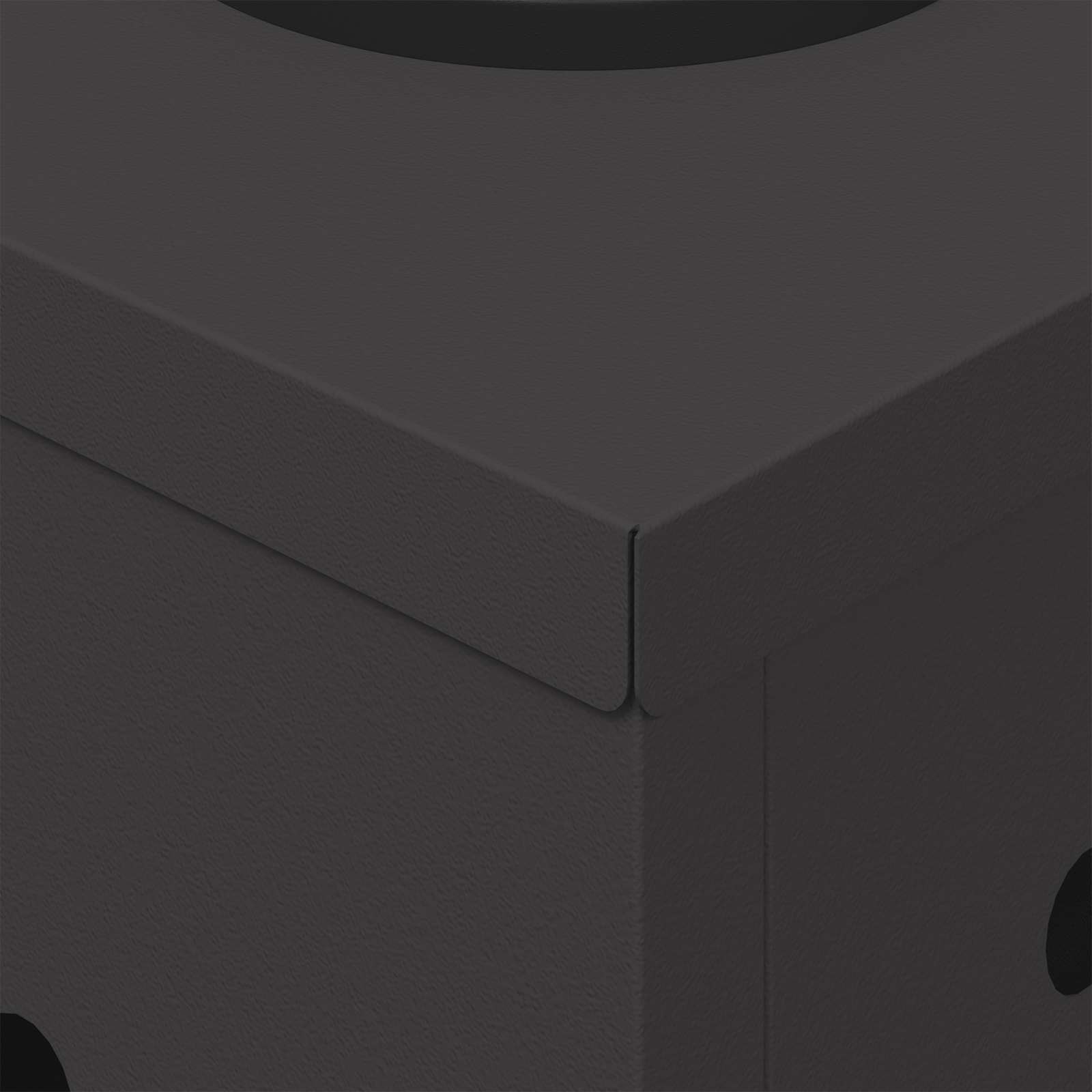 Lumină LED Solară pentru Alei 2 pcs Negru Oțel laminat la rece GartenMobel Dekor