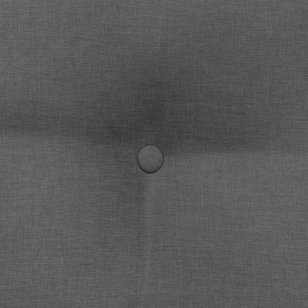 Perna pentru spate Gri închis 45 x 24 x 50 cm țesătură GartenMobel Dekor