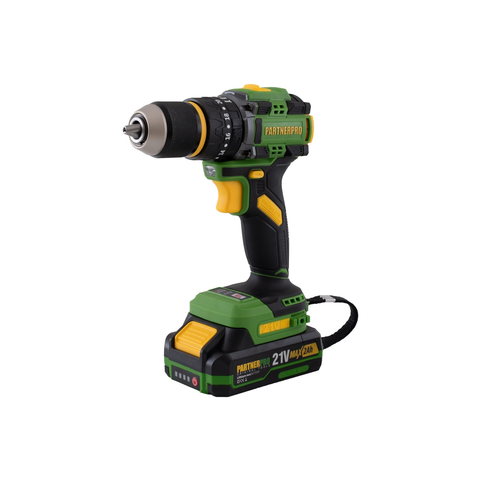 Autofiletanta cu impact pe acumulator PARTNERPRO PPT332T , 2x acumulatori 21V/2Ah, Brushless, 620 W Innovative ReliableTools