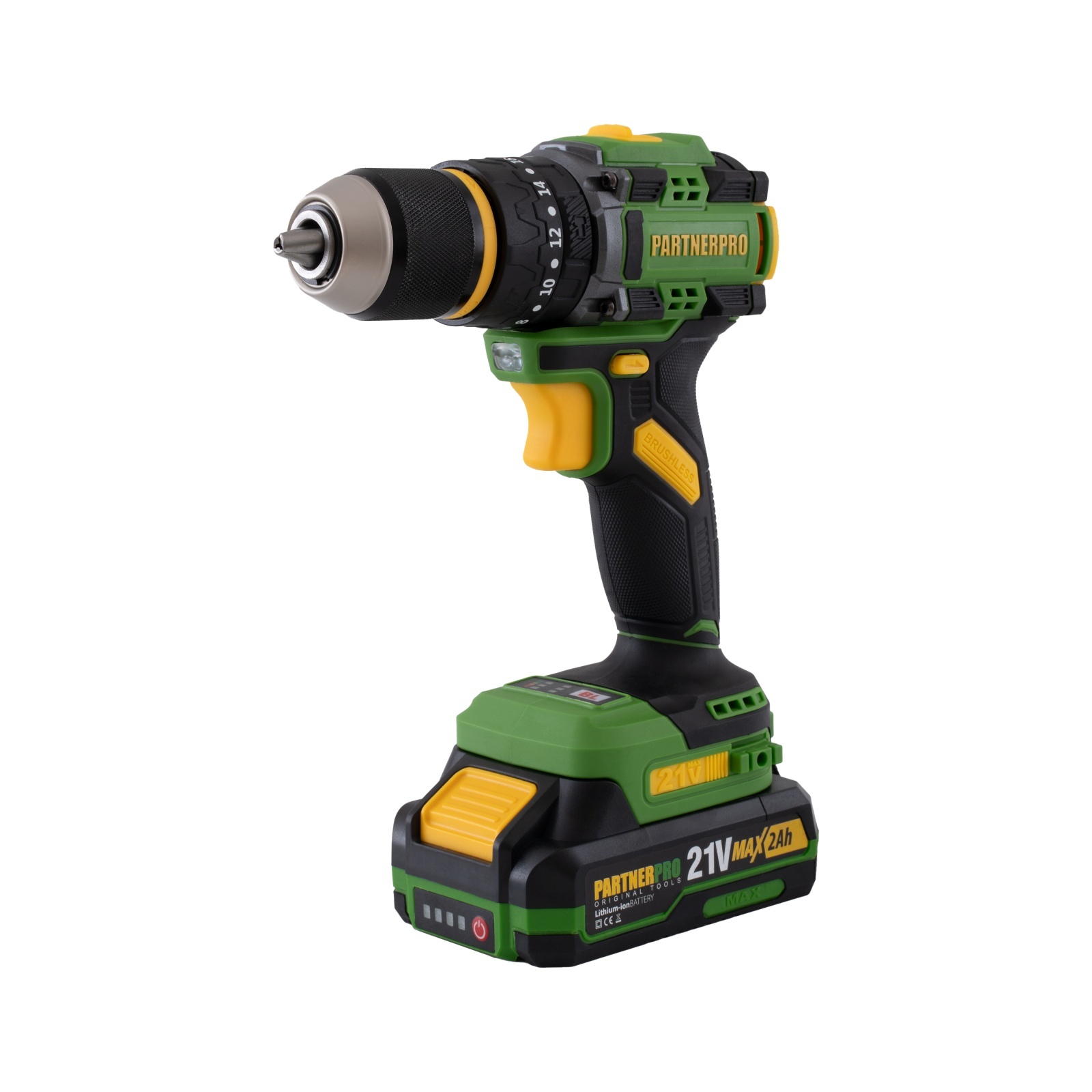 Autofiletanta cu impact pe acumulator PARTNERPRO PPT332T , 2x acumulatori 21V/2Ah, Brushless, 620 W Innovative ReliableTools