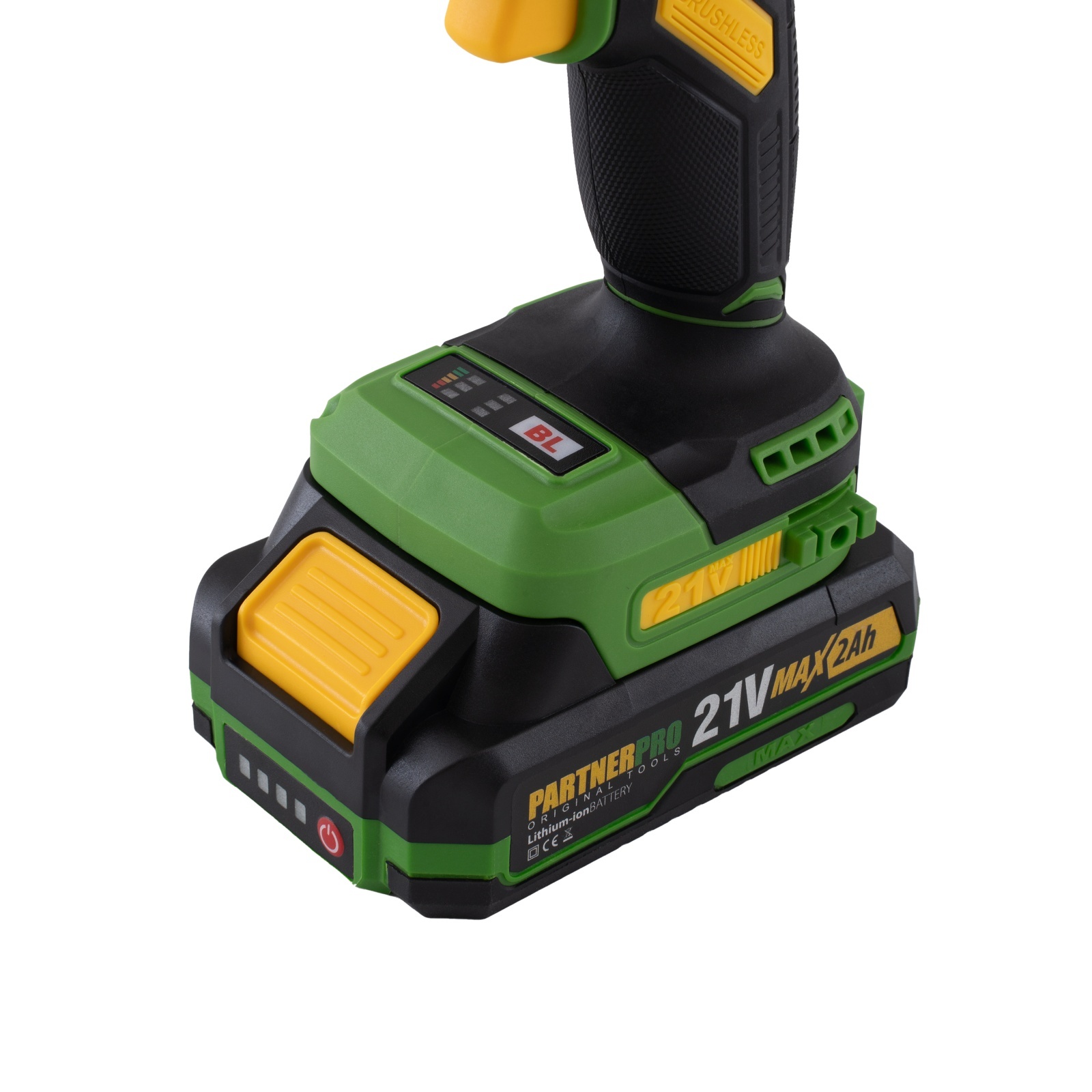 Autofiletanta cu impact pe acumulator PARTNERPRO PPT332T , 2x acumulatori 21V/2Ah, Brushless, 620 W Innovative ReliableTools