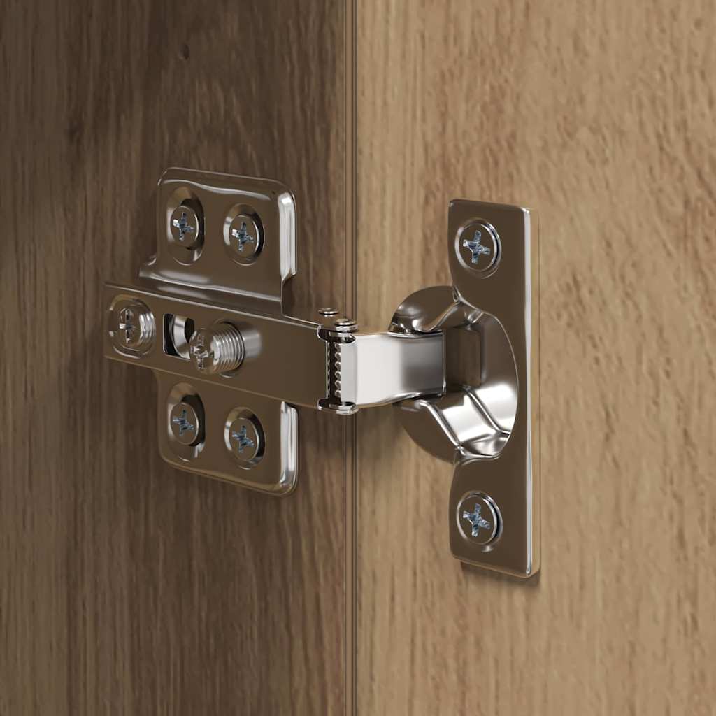 Set comodă TV Pe perete 7 pcs Stejar Artizanal Lemn compozit GartenMobel Dekor