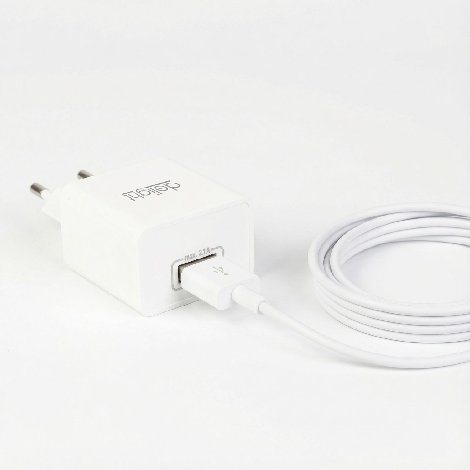 Adaptor de Încărcare USB 5V 2.1A Universal - Alb Best CarHome