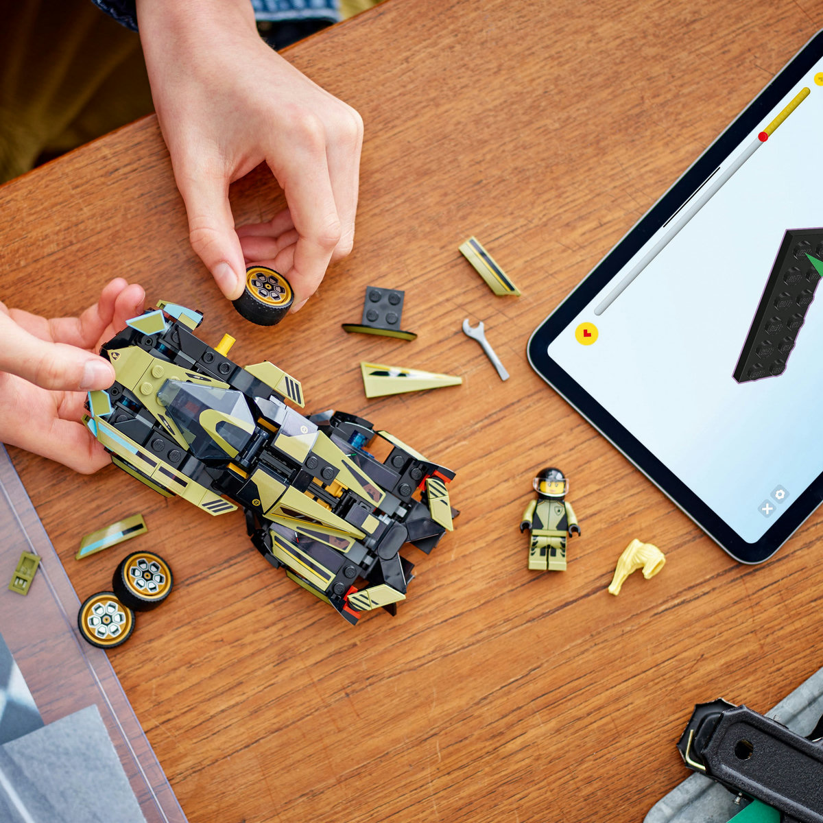 LEGO Supermasina Lamborghini Lambo V12 Vision GT Quality Brand