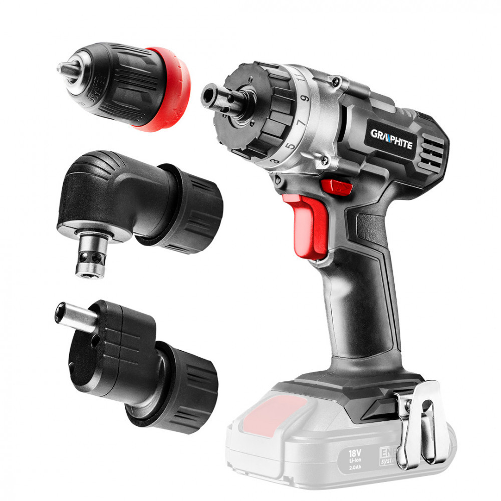 Graphite Șurubelniță cu burghiu fără fir, energy+ 18v fără acumulator, Grafit Mobalis Homvera