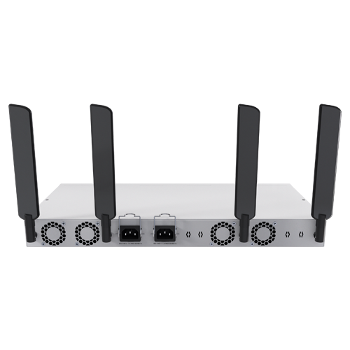 Switch L3, Wi-Fi 6 Dual-Band, 8 x RJ45 1G PoE, 8 x RJ45 1G, 2 x SFP+ 10G, 2 x AC, 1U - MikroTik CRS418-8P-8G-2S+5axQ2axQ-RM SafetyGuard Surveillance