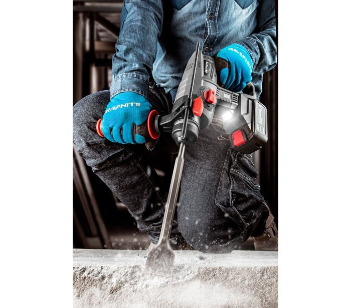 graphite BURGHIU CU PERCUȚIE FĂRĂ FIR CU FUNCȚIE DALTĂ, ENERGY+ 18V, 2,2J, FĂRĂ ACUMULATOR, GRAFIT Mobalis Homvera