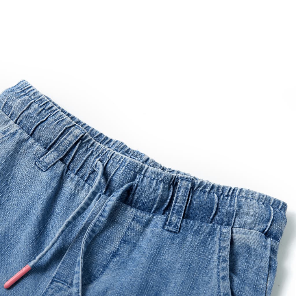 Pantaloni pentru copii, albastru denim, 116 GartenMobel Dekor