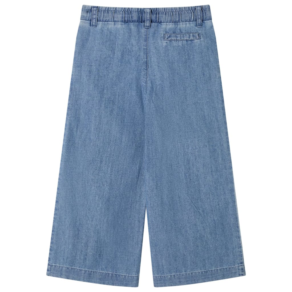 Pantaloni pentru copii, albastru denim, 140 GartenMobel Dekor