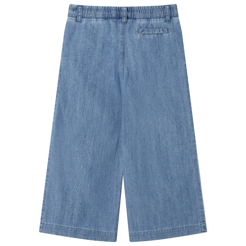 Pantaloni pentru copii, albastru denim, 92 GartenMobel Dekor