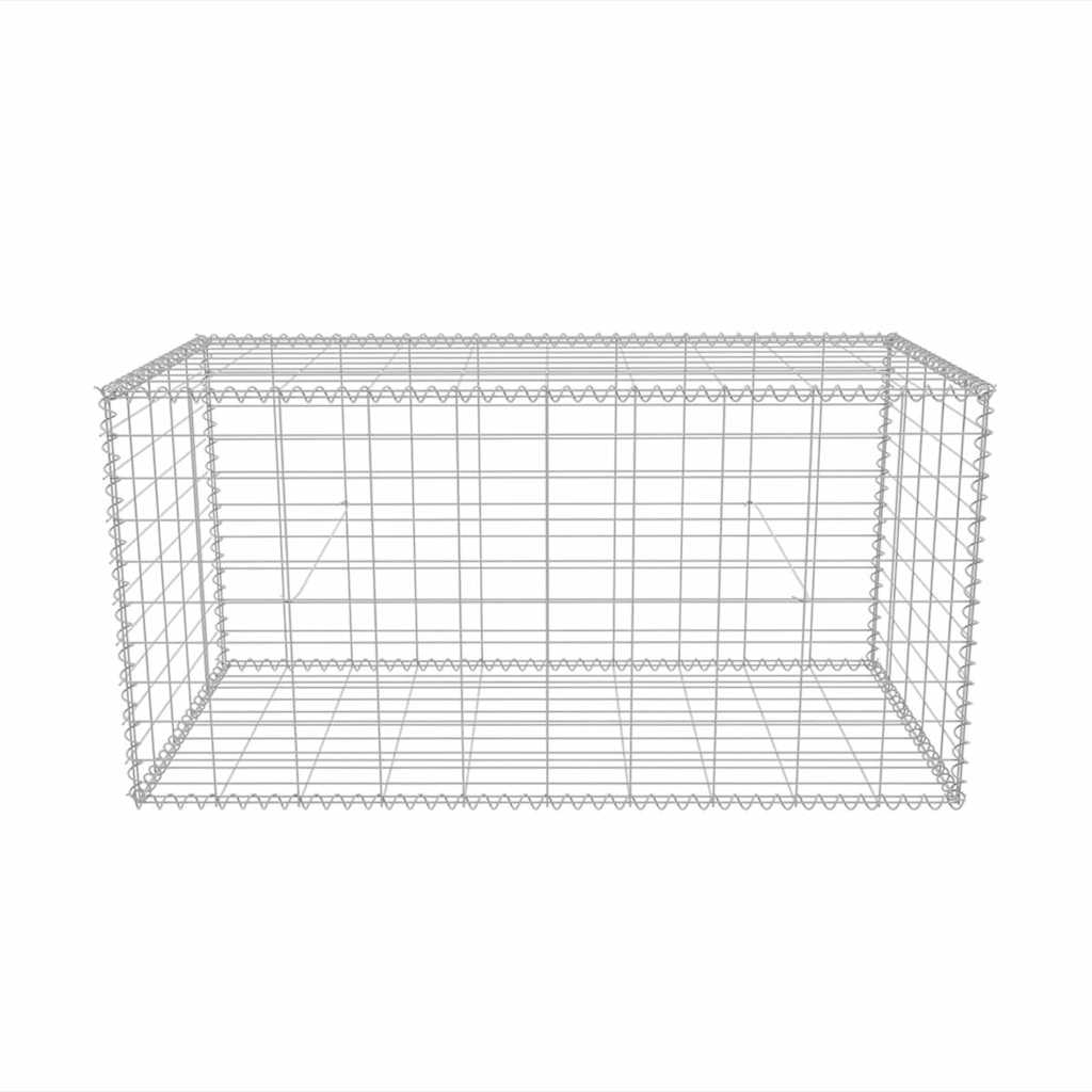 Coș gabion, 100 x 50 x 50 cm, oțel galvanizat GartenMobel Dekor