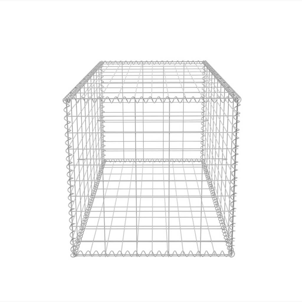 Coș gabion, 100 x 50 x 50 cm, oțel galvanizat GartenMobel Dekor