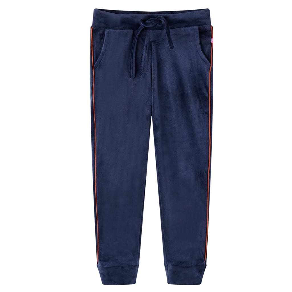 Pantaloni de trening pentru copii, bleumarin, 104 GartenMobel Dekor