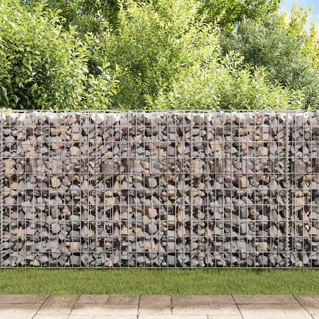 Perete gabion, oțel galvanizat, 450 x 30 x 100 cm GartenMobel Dekor