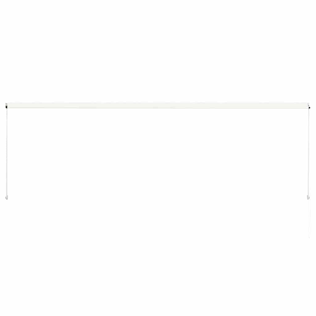 Copertină retractabilă, crem, 400 x 150 cm GartenMobel Dekor