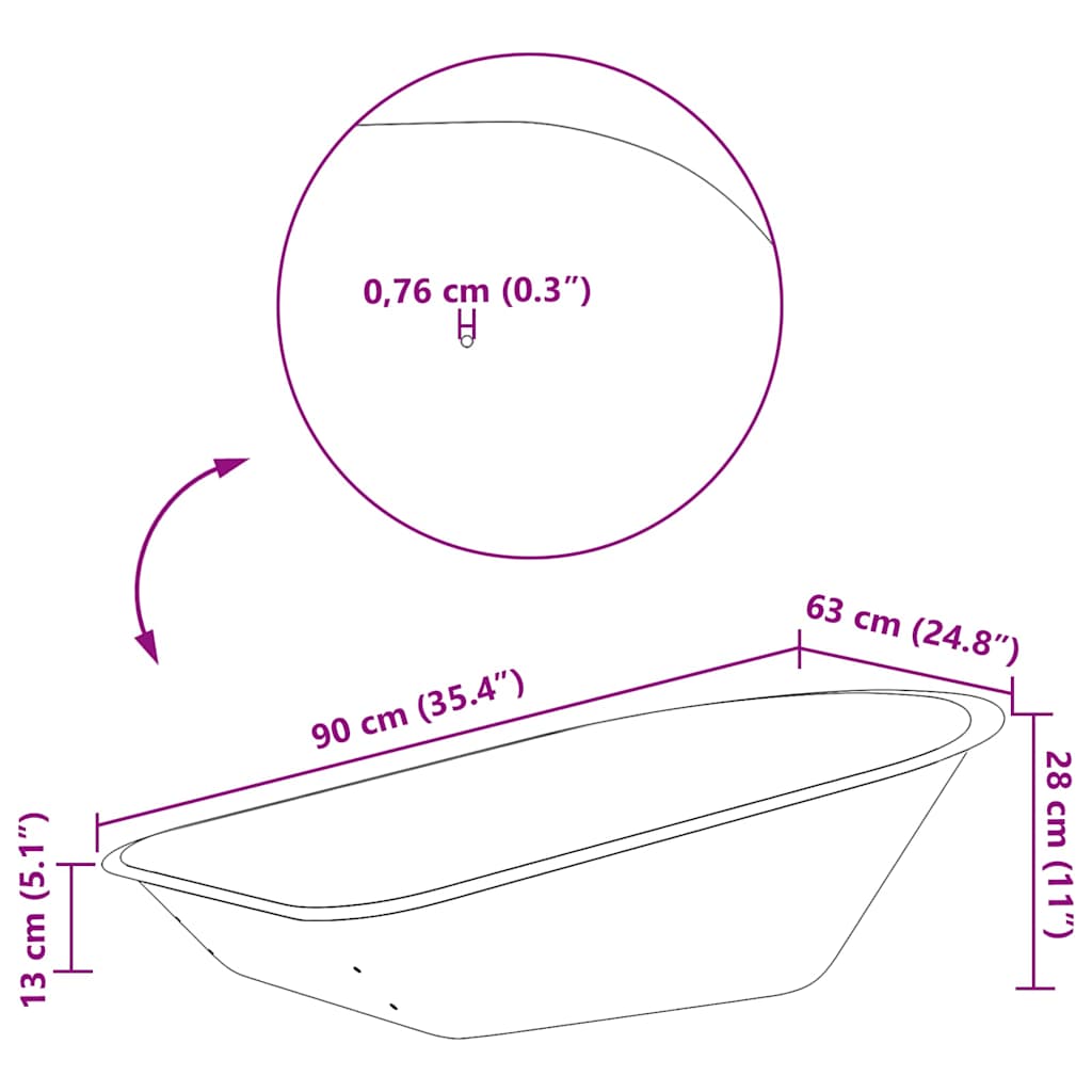 Înlocuire tavă pentru roabă Argintiu 90 x 63 x 28 cm Oțel GartenMobel Dekor