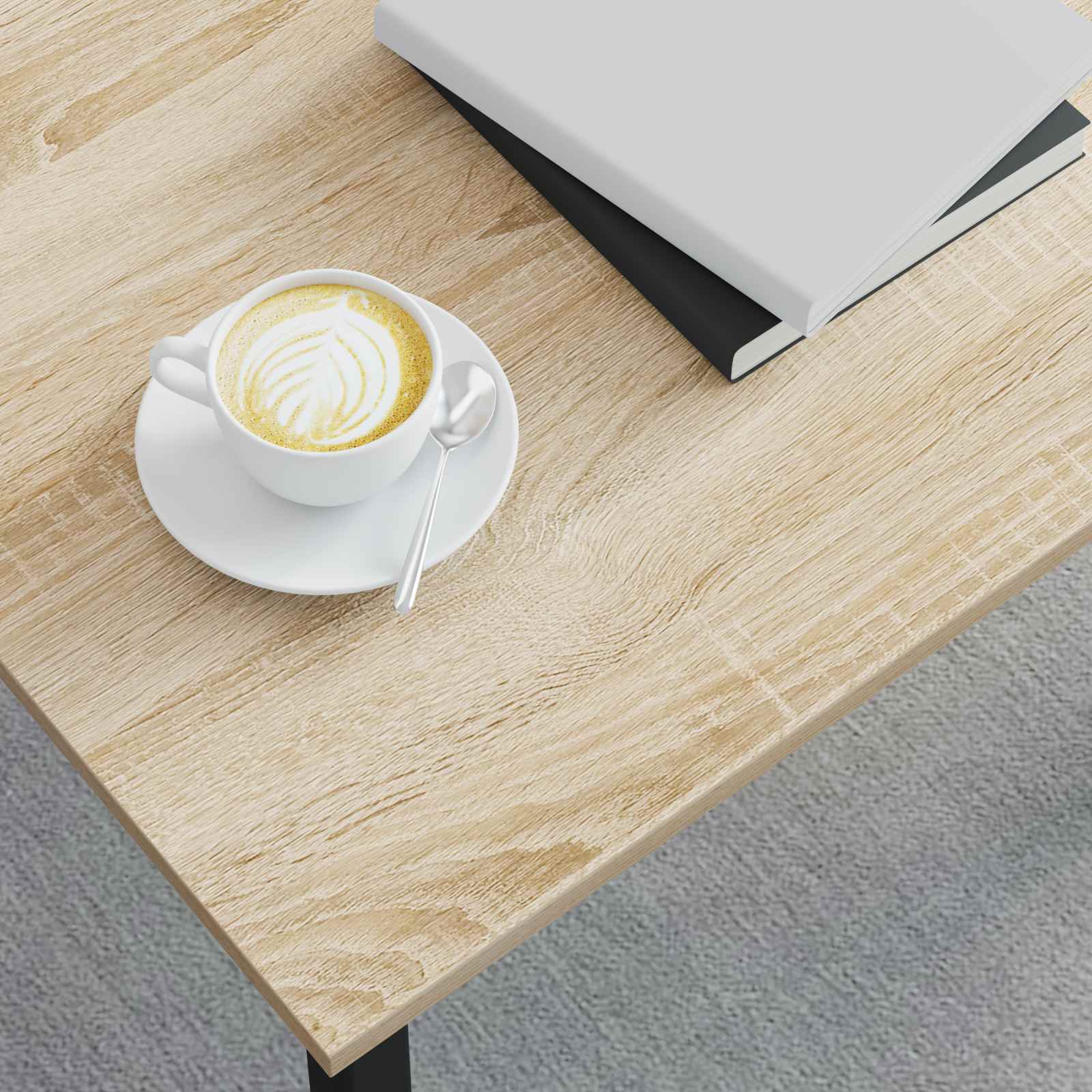 Masă de cafea Sonoma 50 x 50 x 36 cm Lemn compozit GartenMobel Dekor