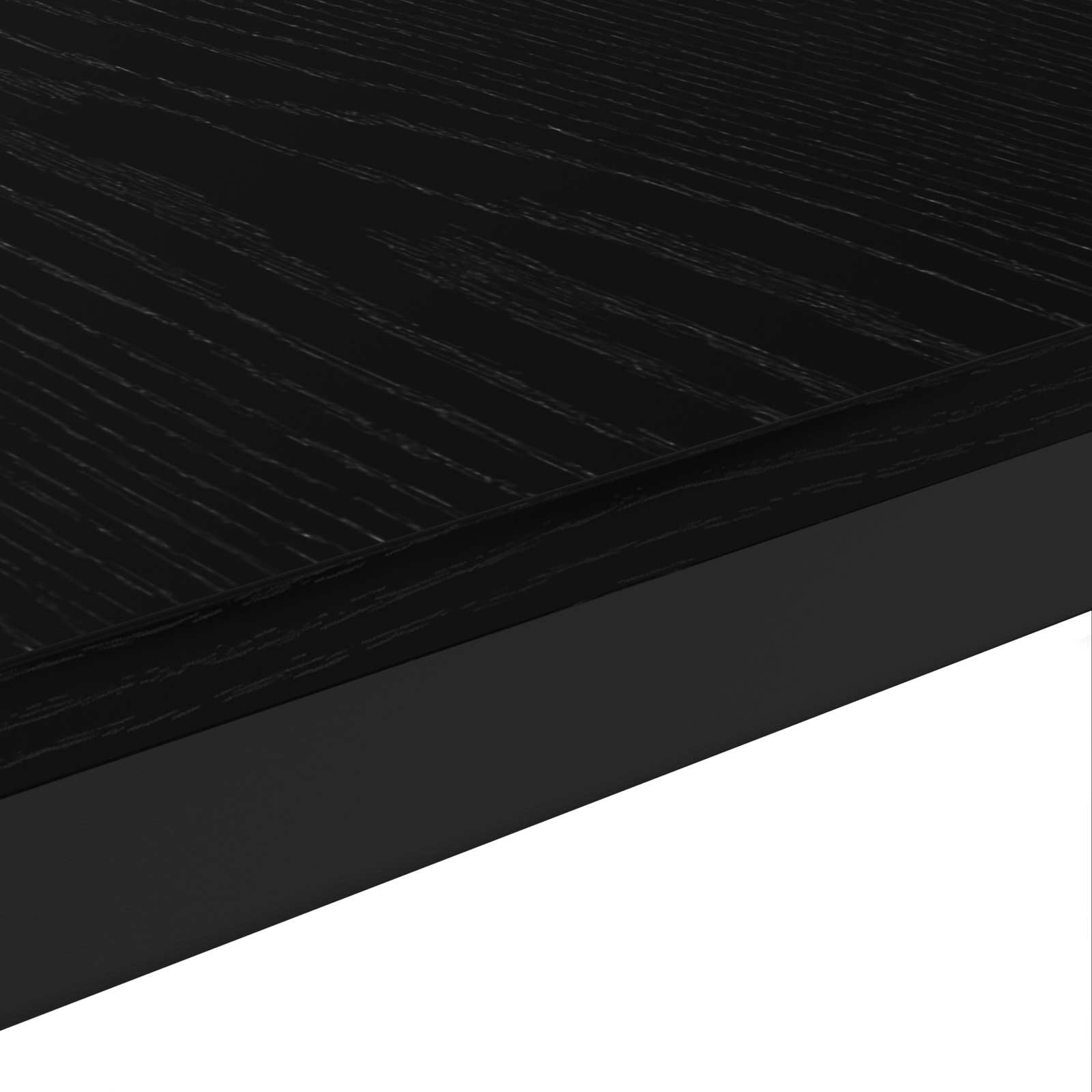 Masă de cafea Stejar Negru 50 x 50 x 36 cm Lemn compozit GartenMobel Dekor