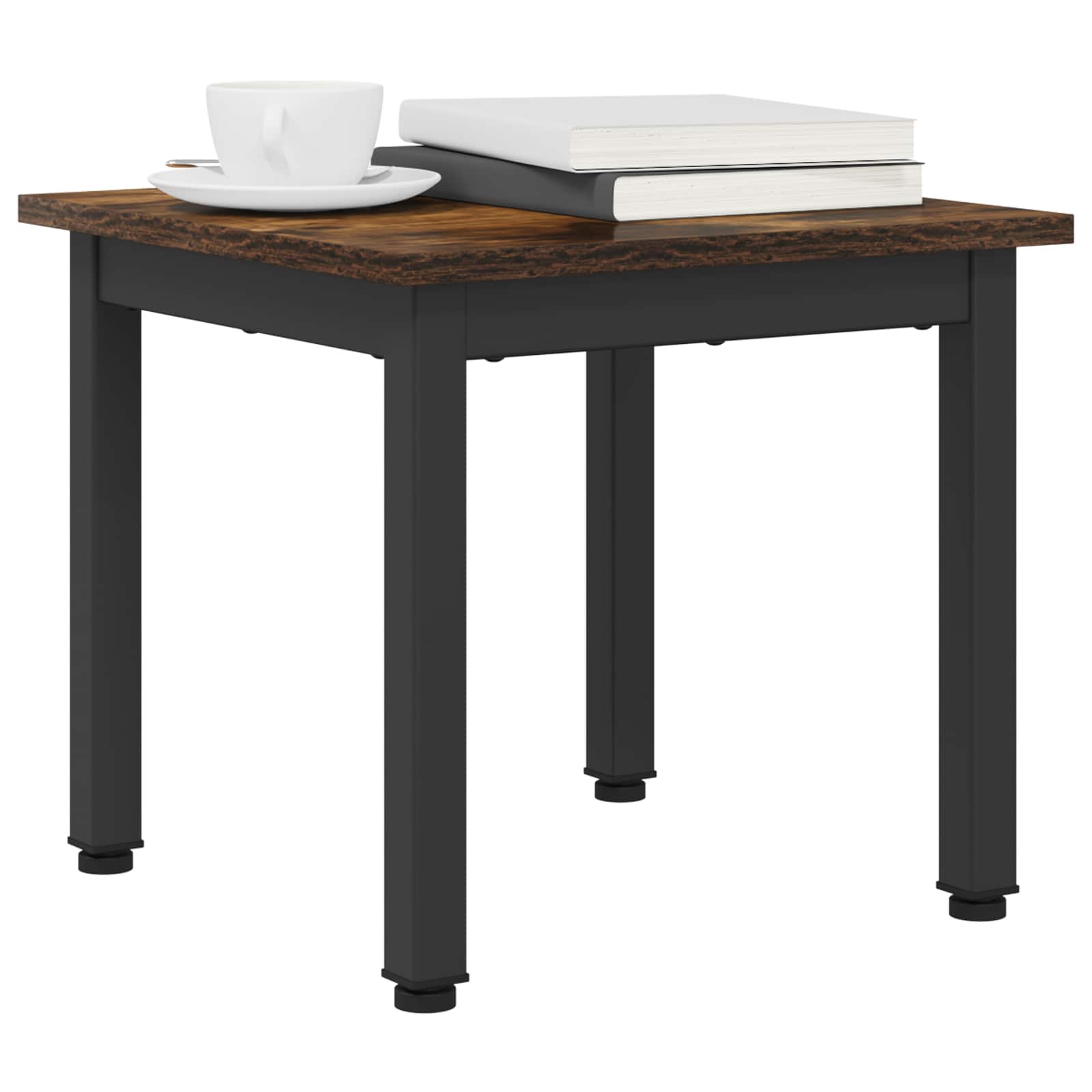 Masă de cafea Stejar fumuriu 40 x 40 x 36 cm Lemn compozit GartenMobel Dekor