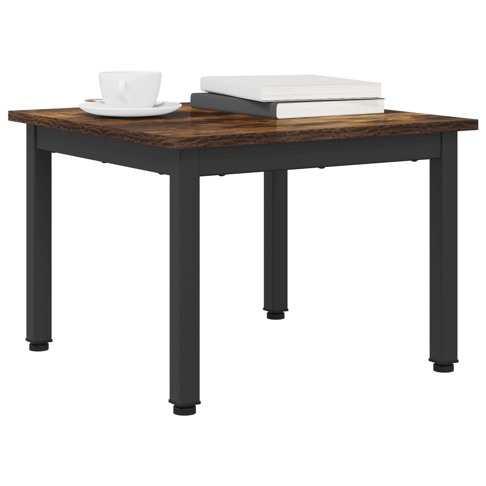 Masă de cafea Stejar fumuriu 50 x 50 x 36 cm Lemn compozit GartenMobel Dekor