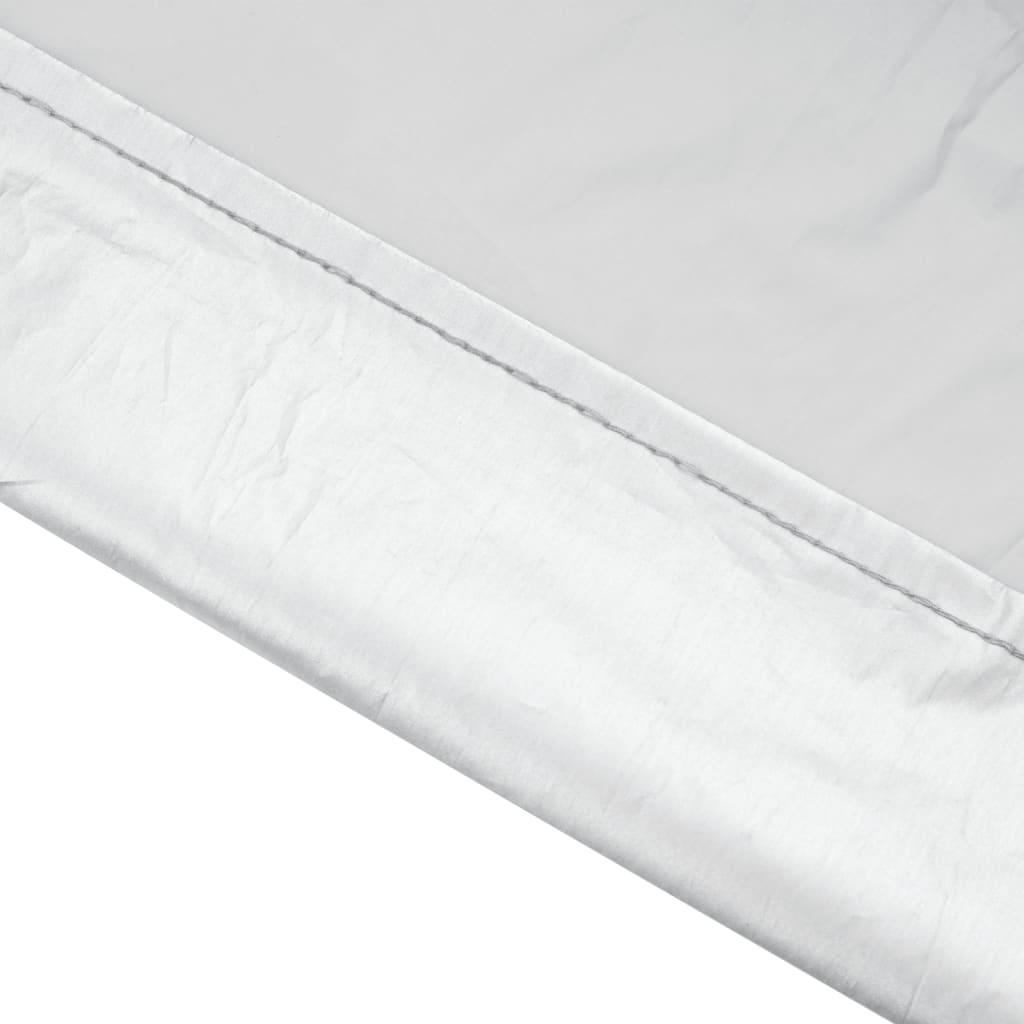 Husă auto parțială, cu cârlige, argintiu, XL GartenMobel Dekor