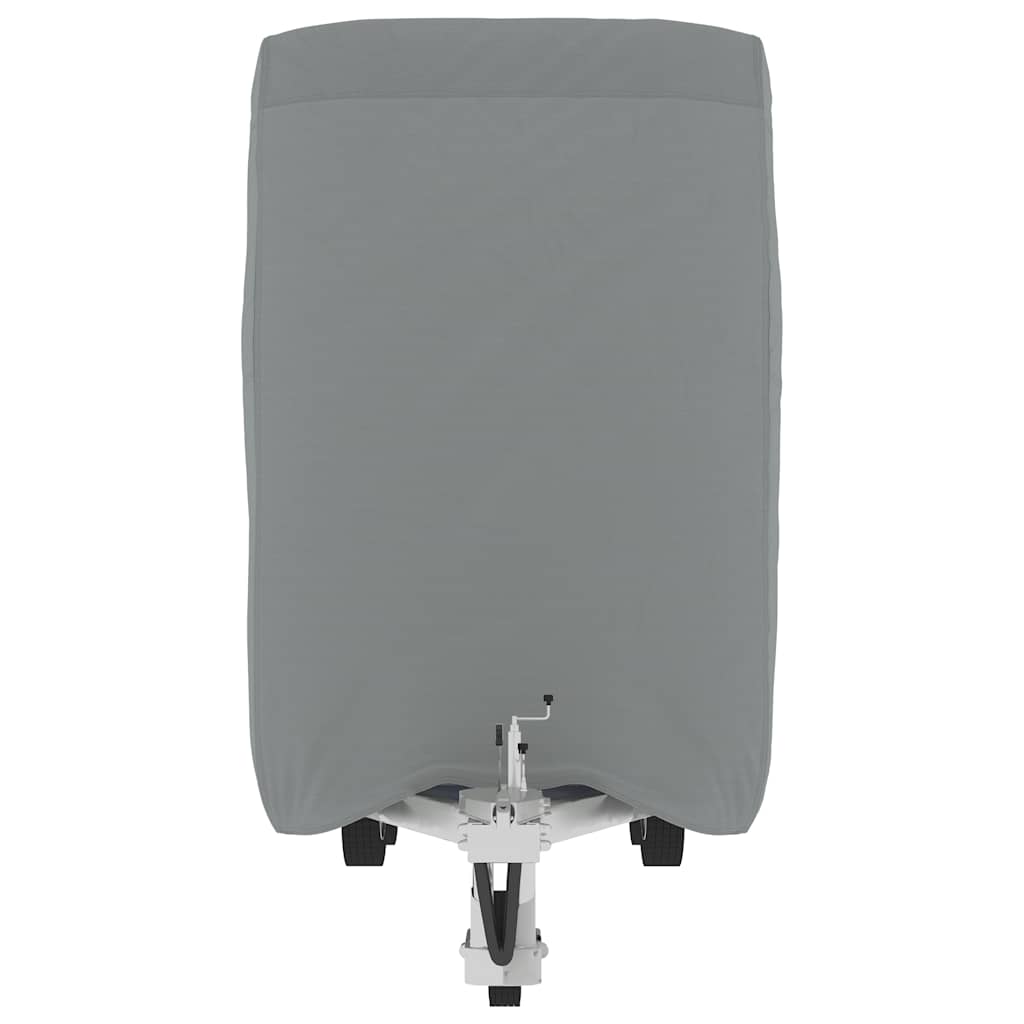 Husă remorcă pentru cai gri 334x148x230 cm țesătură nețesă GartenMobel Dekor