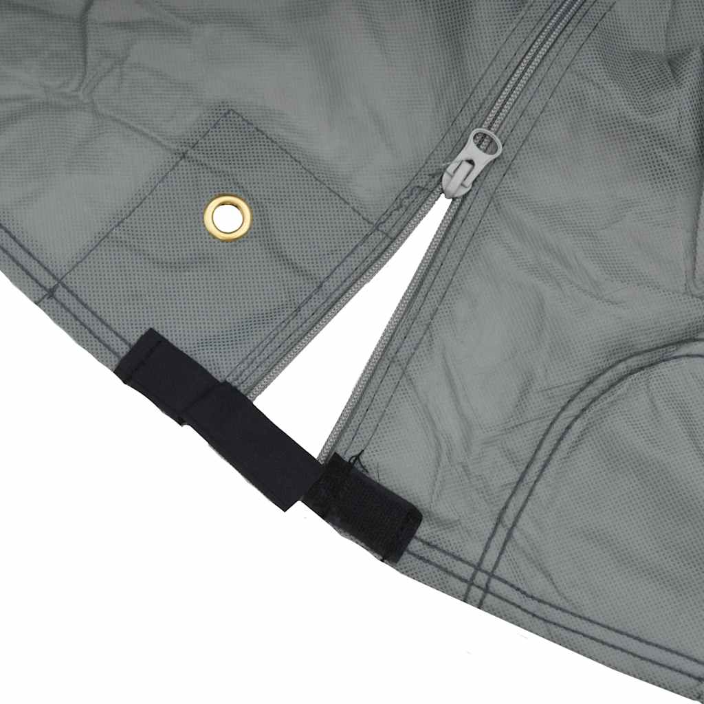 Husa de rulota gri 610x235x275 cm Tesatura netesuta GartenMobel Dekor