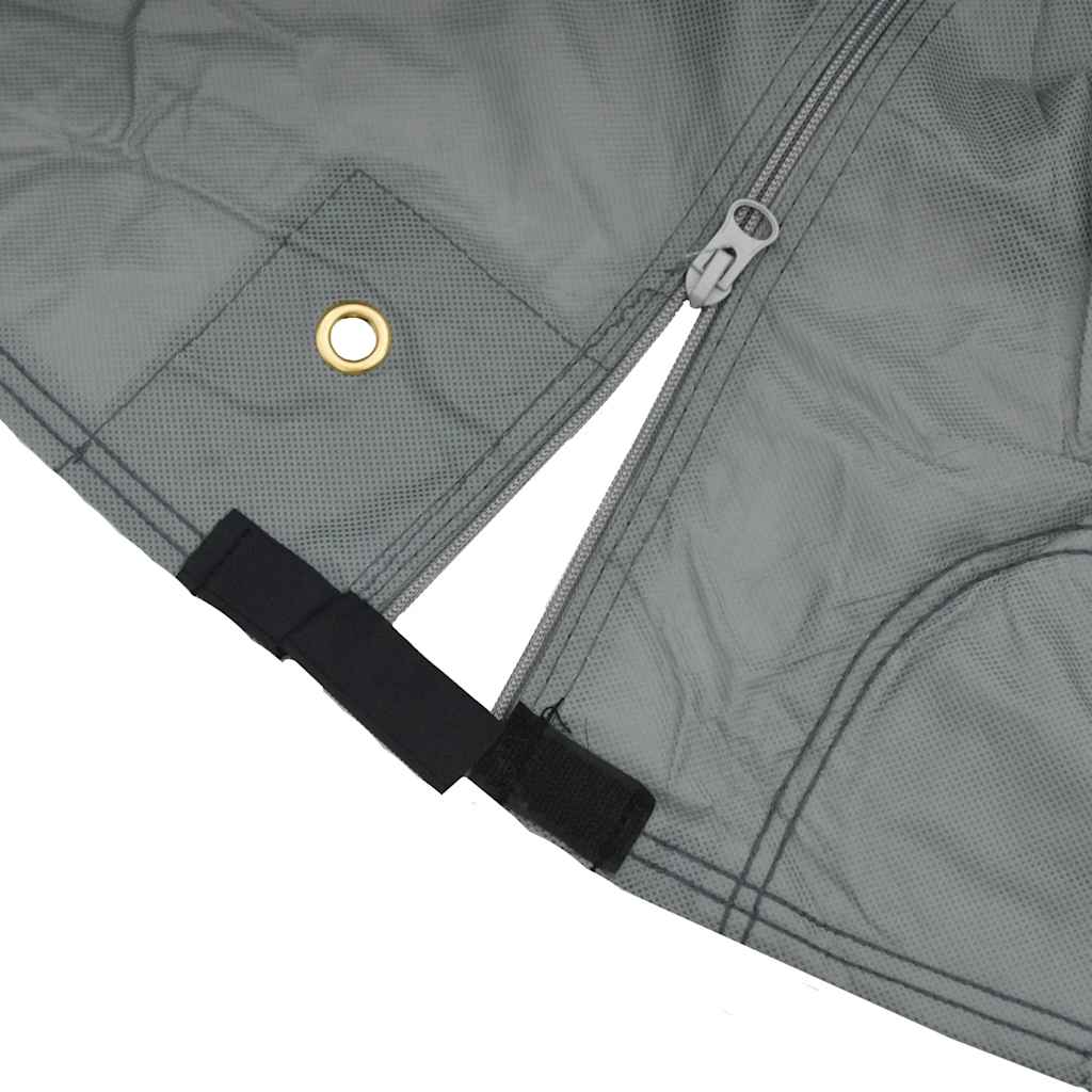 Husa de rulota gri 730x235x275 cm Tesatura netesuta GartenMobel Dekor