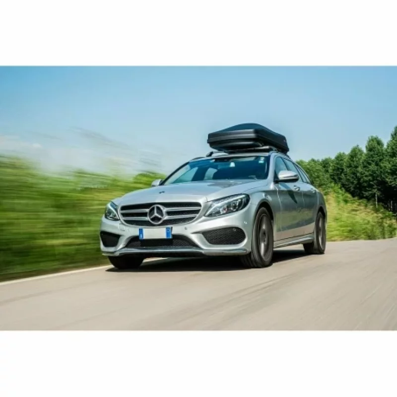 Box 480 cutie portbagaj ABS 480 l - Negru embosat Garage AutoRide