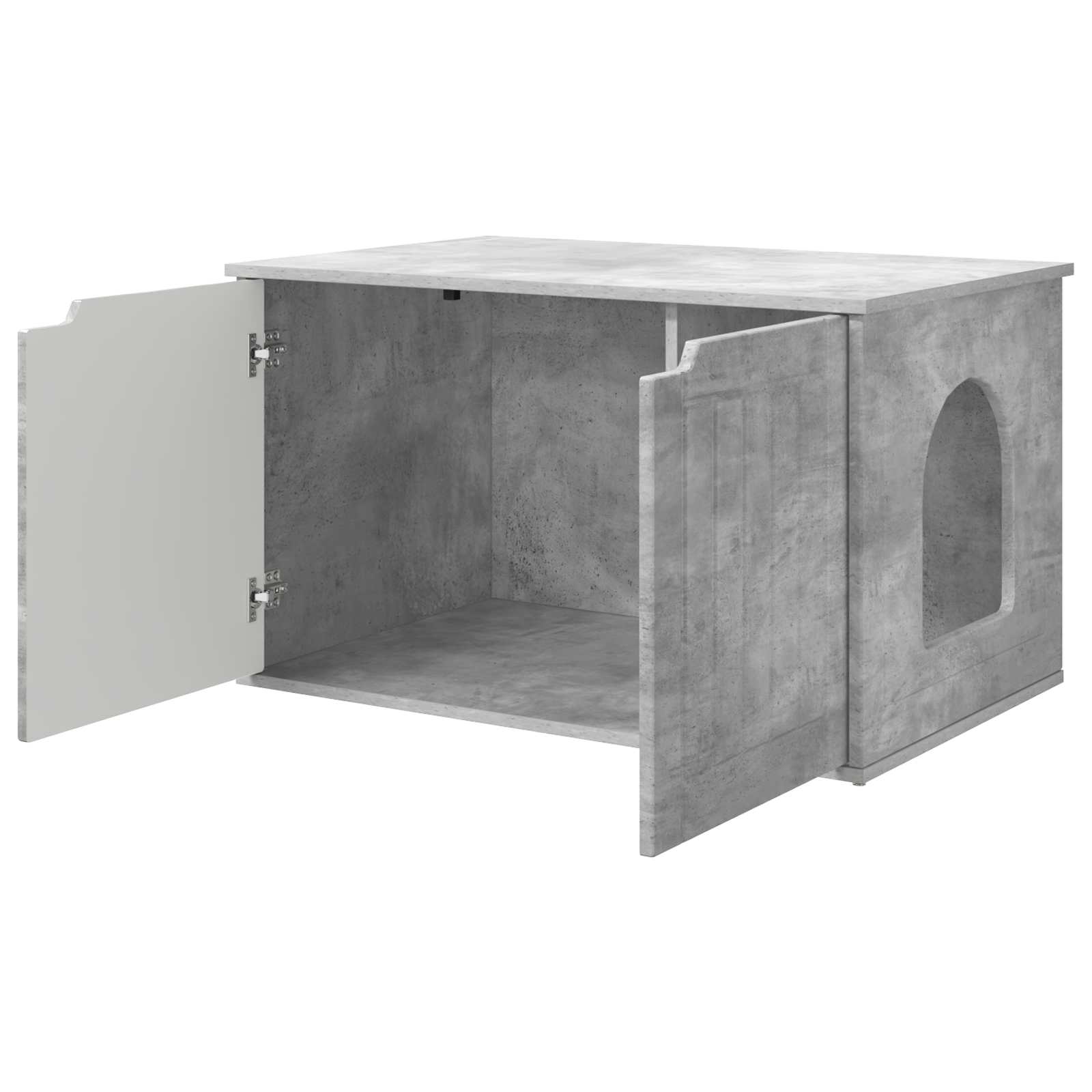Casa pentru pisici Beton 85 x 55 x 53,5 cm Lemn compozit GartenMobel Dekor