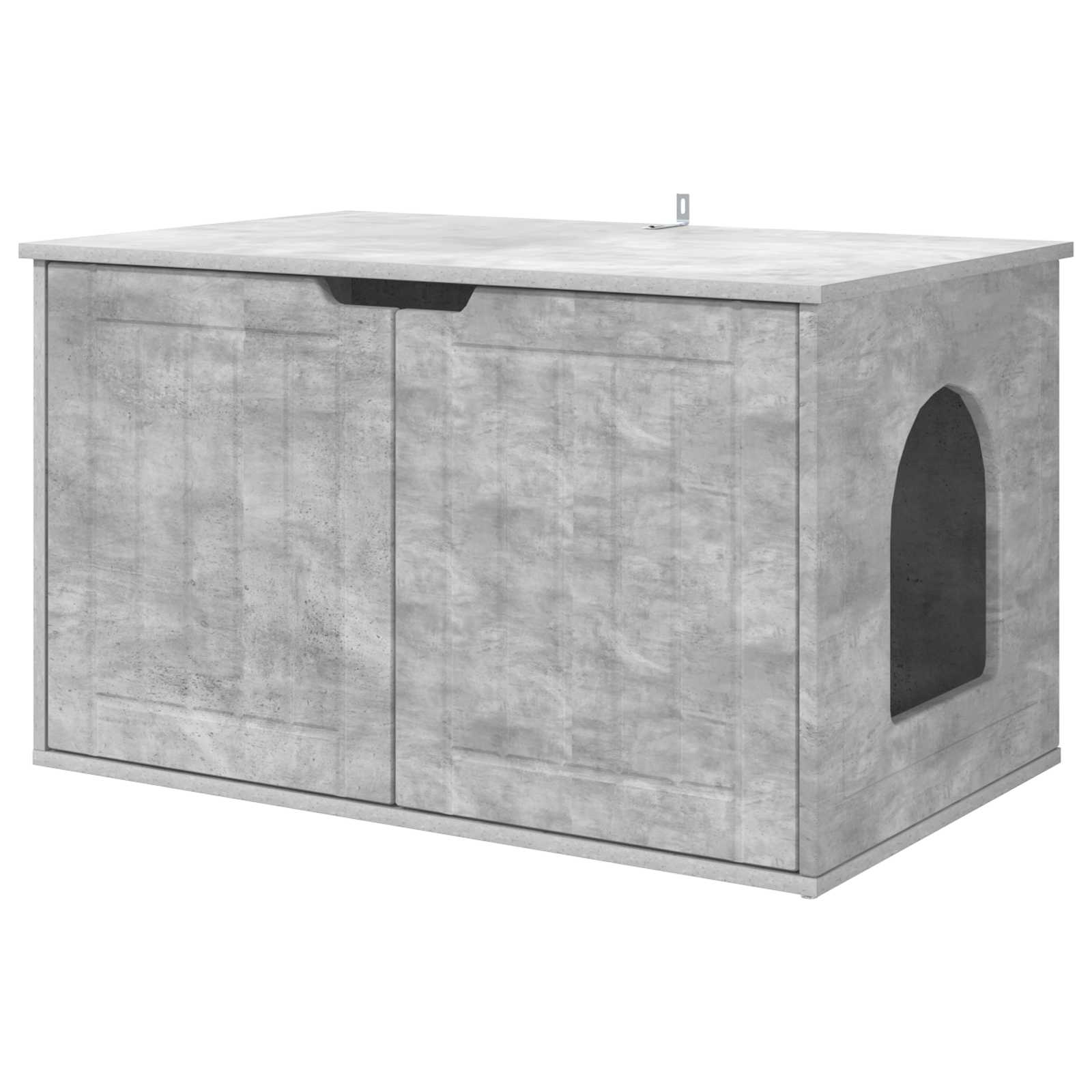Casa pentru pisici Beton 85 x 55 x 53,5 cm Lemn compozit GartenMobel Dekor
