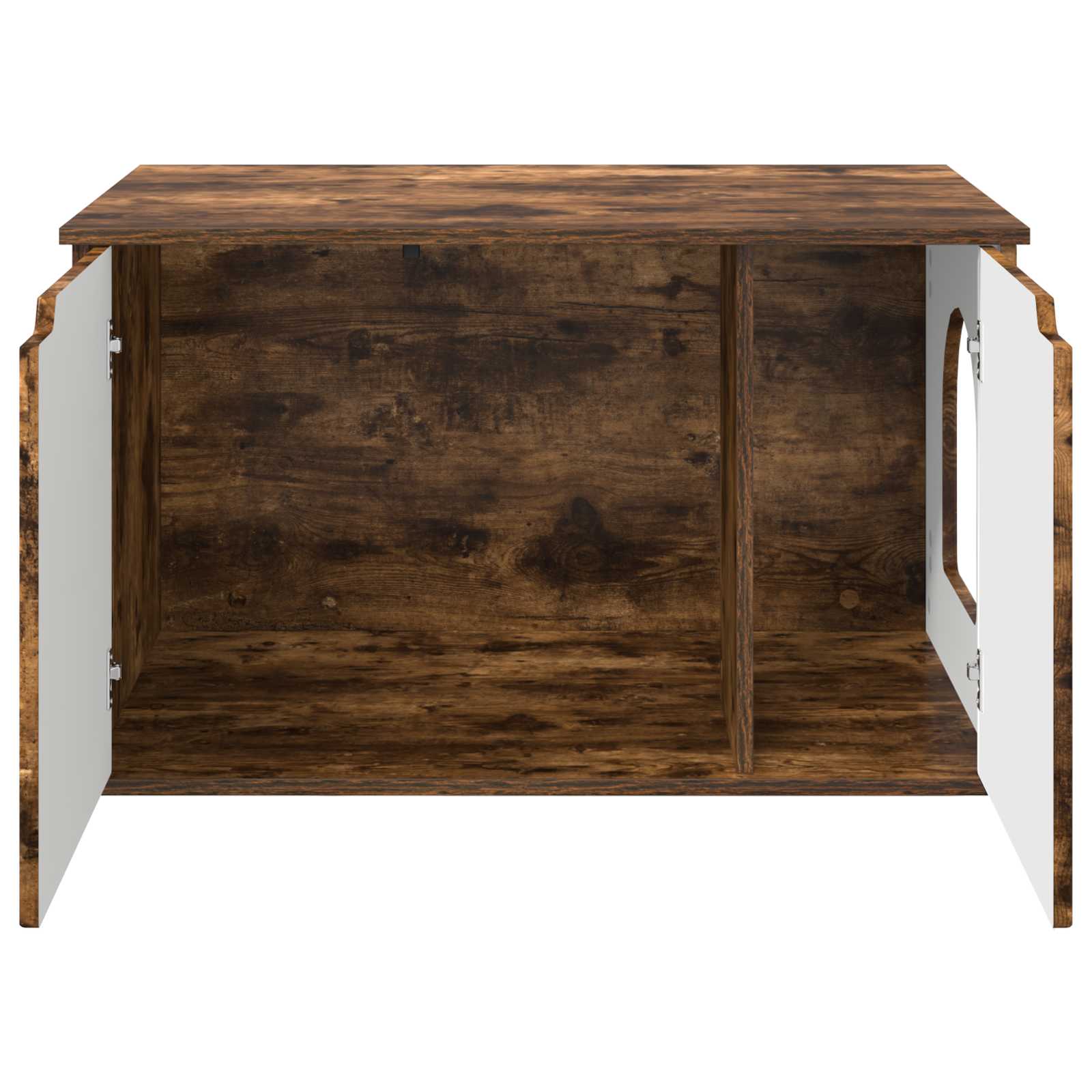 Casa pentru pisici Stejar fumuriu 85 x 55 x 53,5 cm GartenMobel Dekor