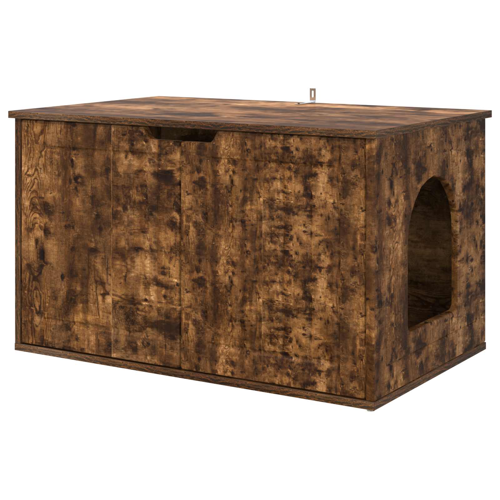 Casa pentru pisici Stejar fumuriu 85 x 55 x 53,5 cm GartenMobel Dekor