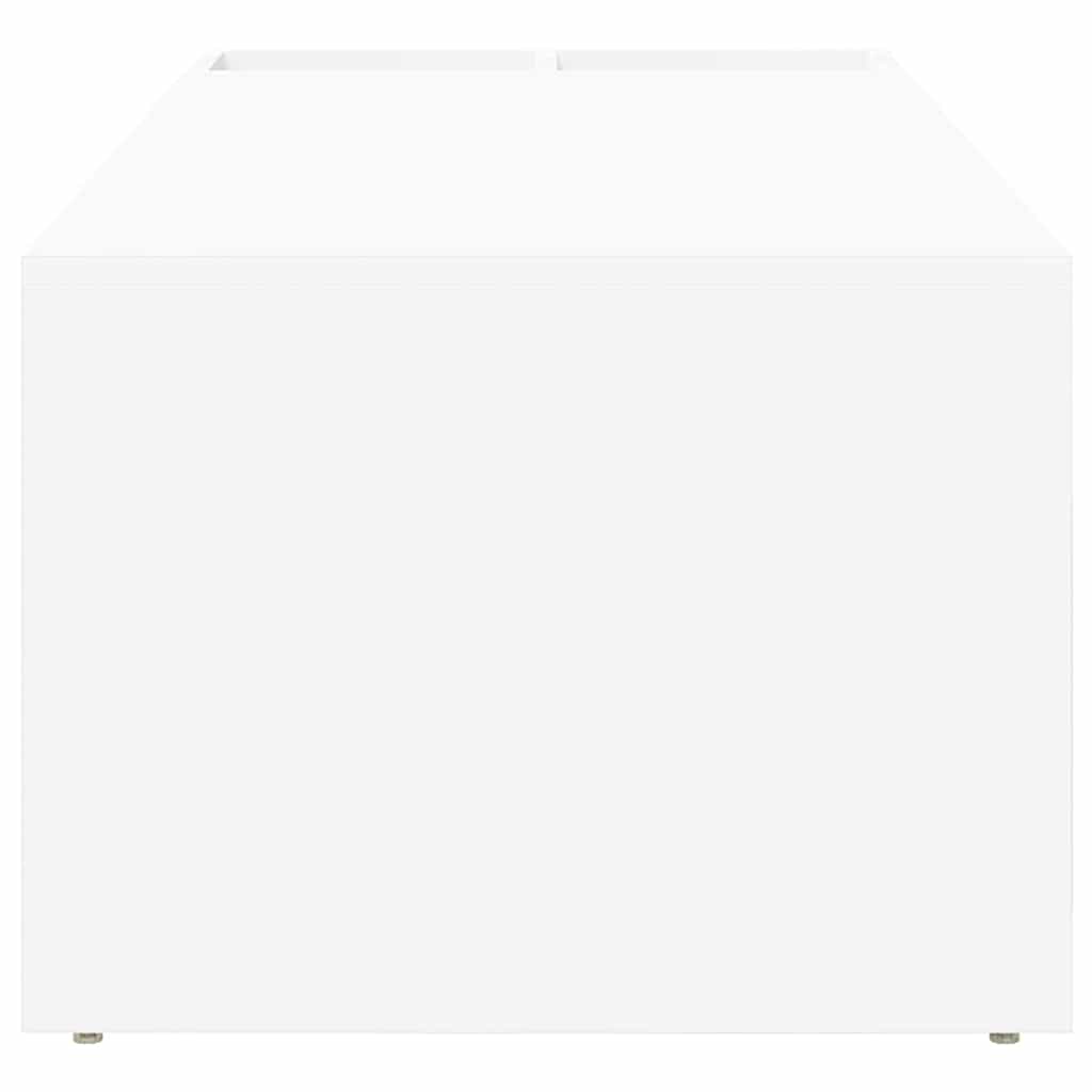 Masă de cafea Alb 101,5 x 50 x 37 cm Lemn compozit GartenMobel Dekor