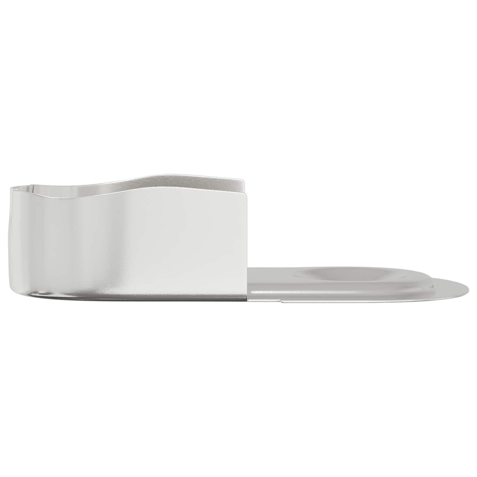 Suport pentru bara de dulap 2 pcs Zinc alb 40 x 18 x 10 mm Fier GartenMobel Dekor