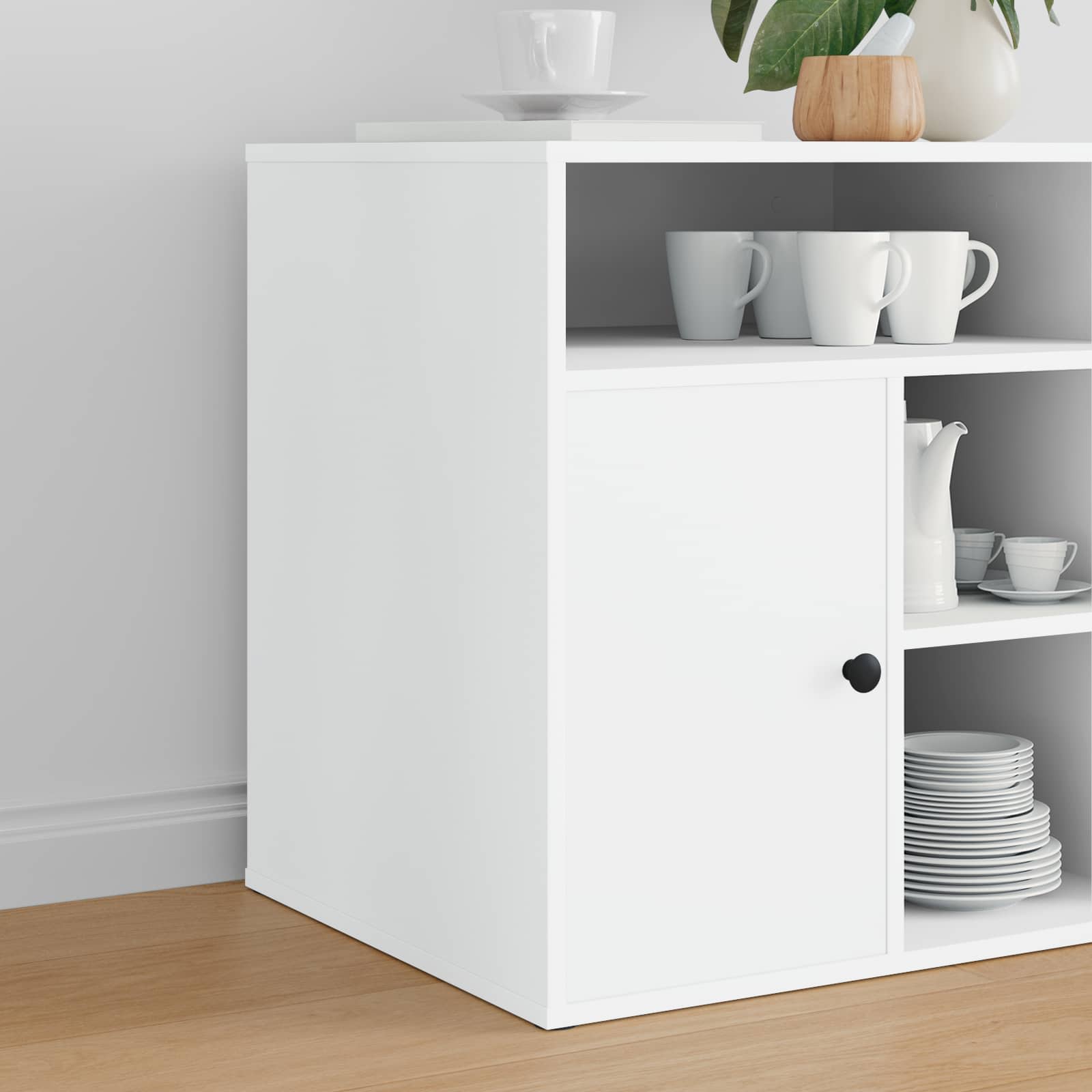 Tampoane pentru Picioare de Mobilier 2 pcs Negru Ø 30 x 2 mm GartenMobel Dekor