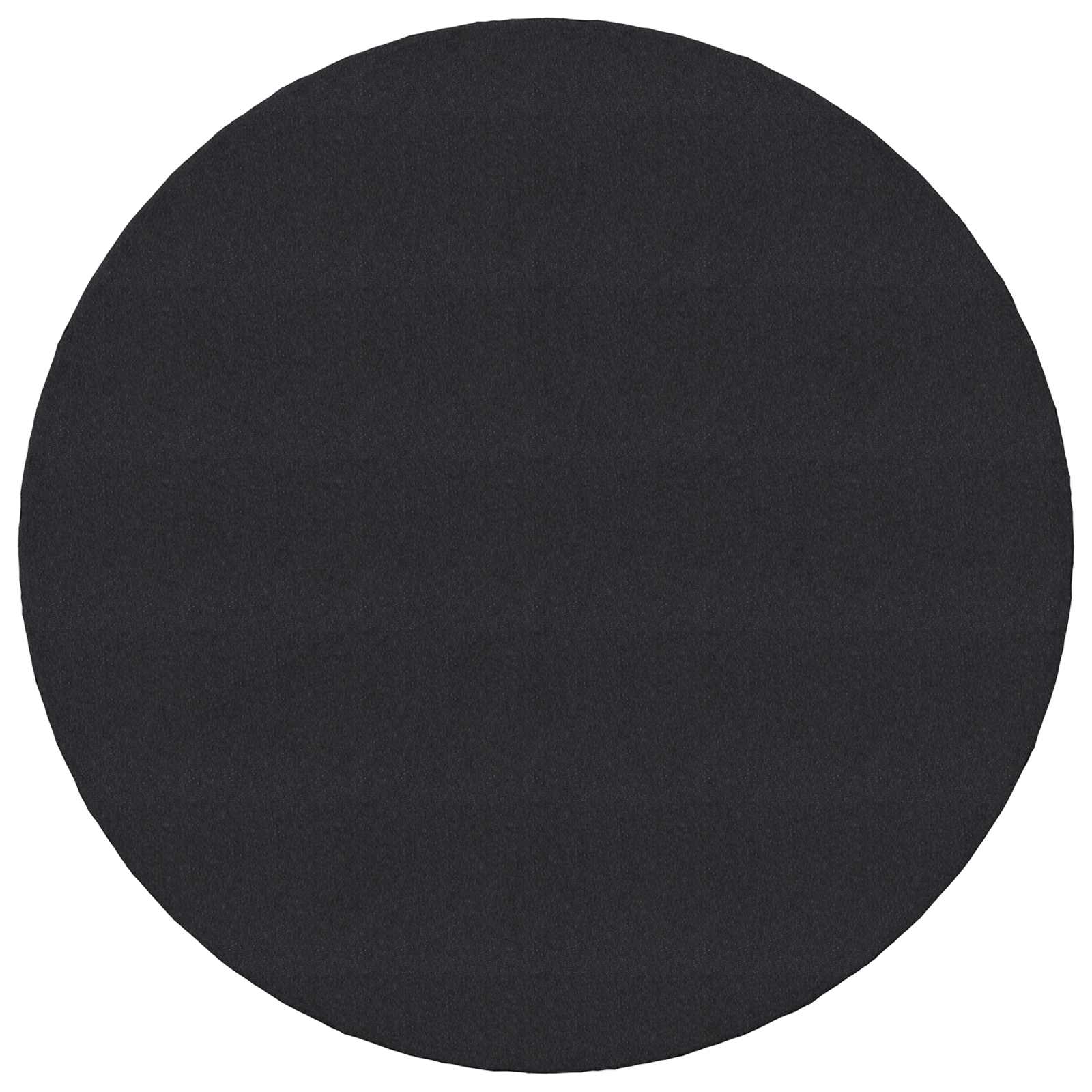 Tampoane pentru Picioare de Mobilier 2 pcs Negru Ø 30 x 2 mm GartenMobel Dekor