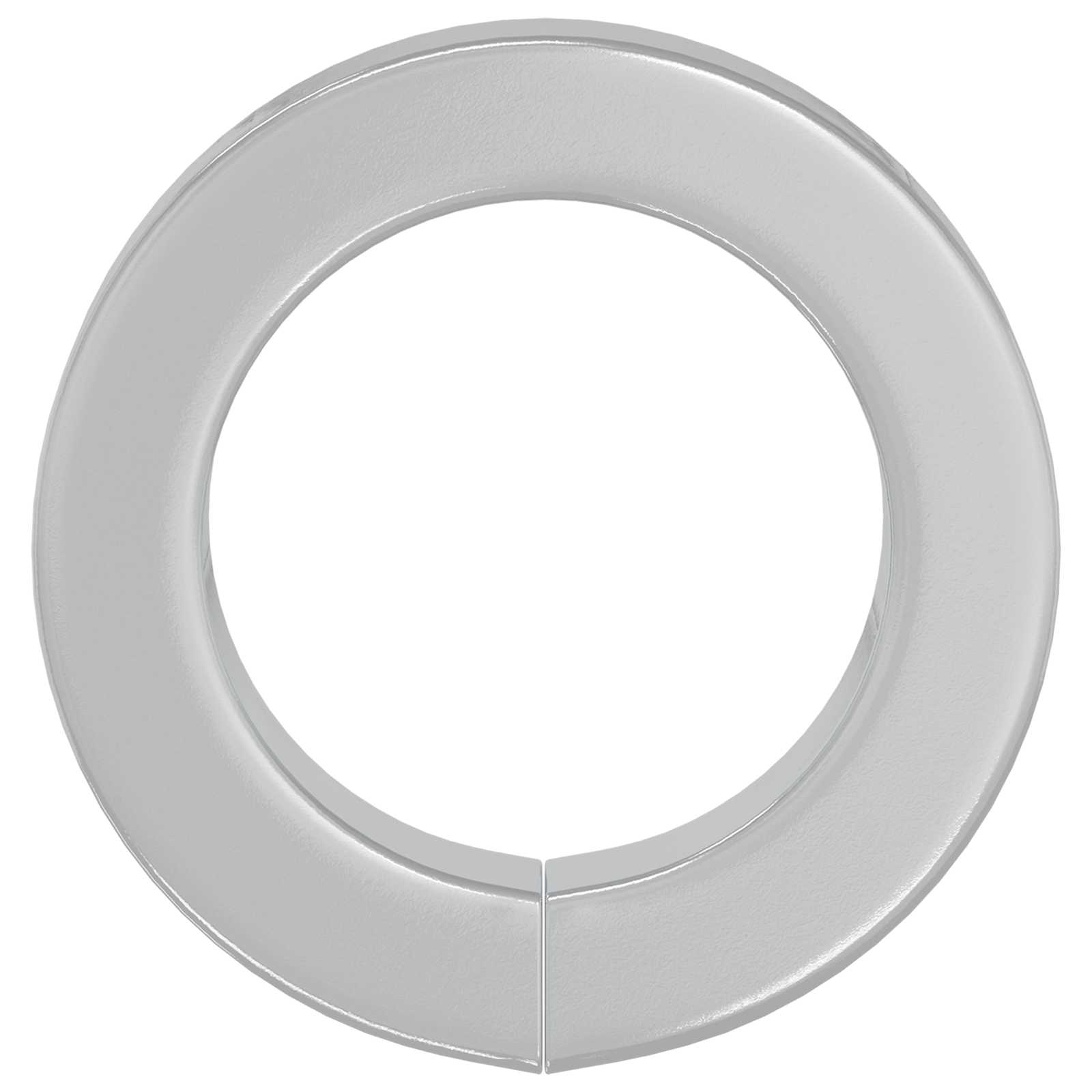 Washer cu arc 12 pcs Alb 13 x 1 mm Fier GartenMobel Dekor