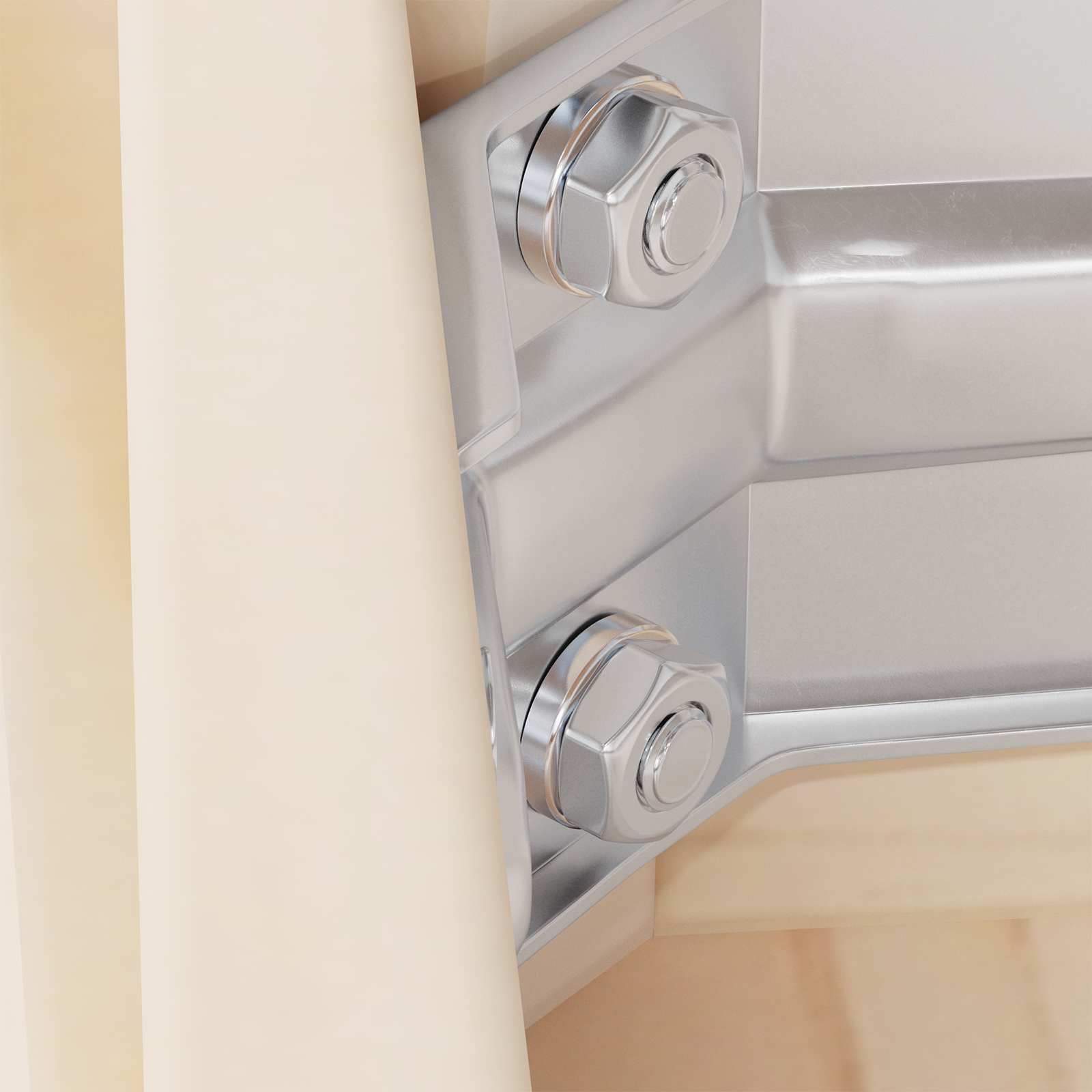 Washer cu arc 15929 pcs Alb Fier GartenMobel Dekor