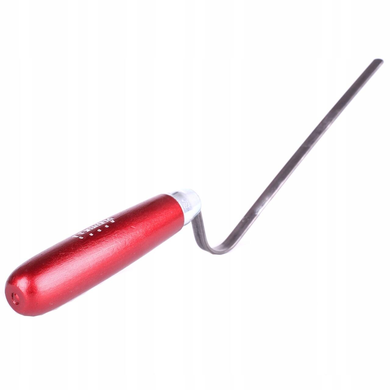 Mistrie inox, Olejnik, pentru rosturi, 6 mm, maner lemn, rosu GartenVIP DiyLine