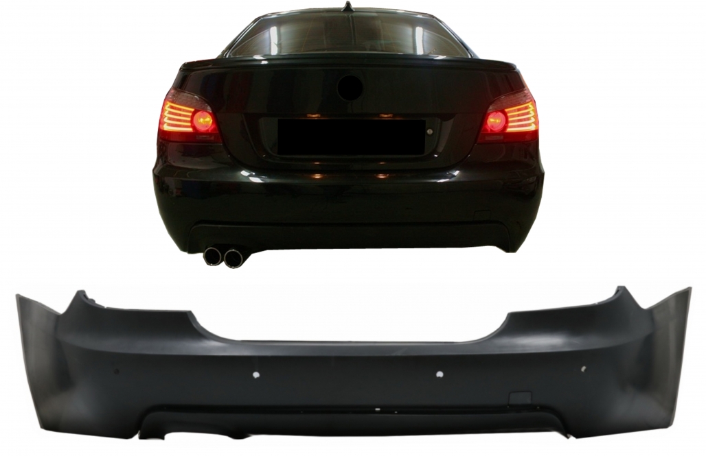 Bara spate BMW Seria 5 E60 LCI (2007-2010) M-Technik Design cu PDC 18mm Performance AutoTuning
