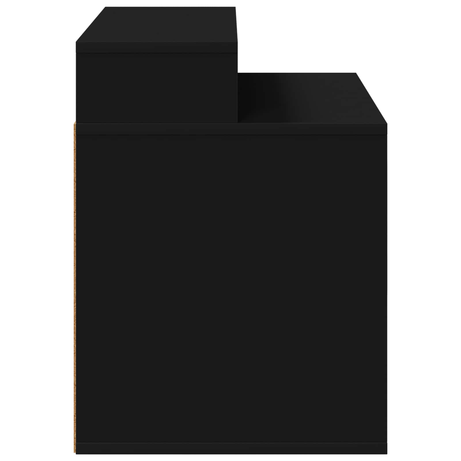 Casa pentru pisici Negru 42,5 x 40 x 53,5 cm Lemn compozit GartenMobel Dekor