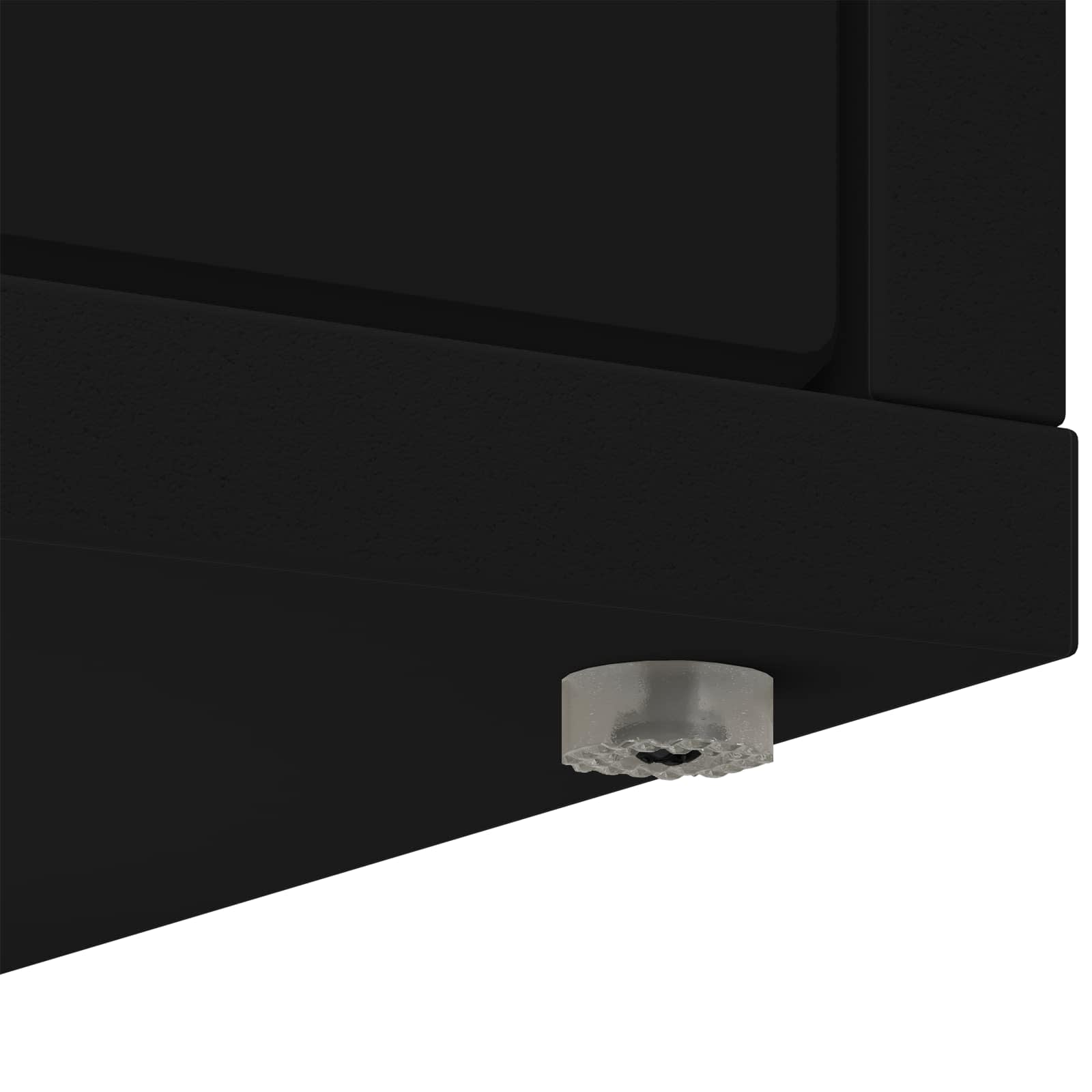 Casa pentru pisici Negru 42,5 x 40 x 53,5 cm Lemn compozit GartenMobel Dekor