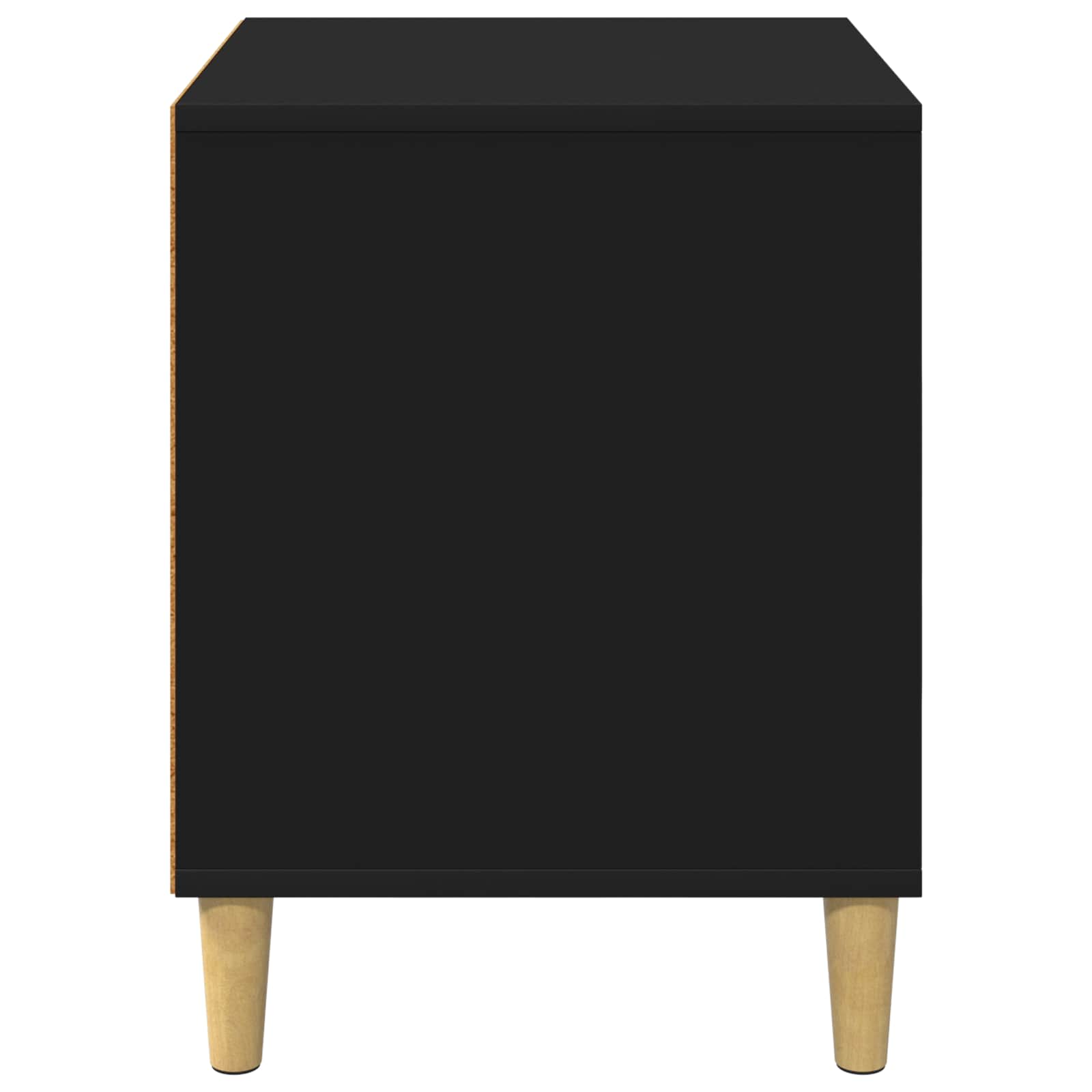 Casa pentru pisici Negru 42,5 x 40 x 53 cm Lemn compozit GartenMobel Dekor