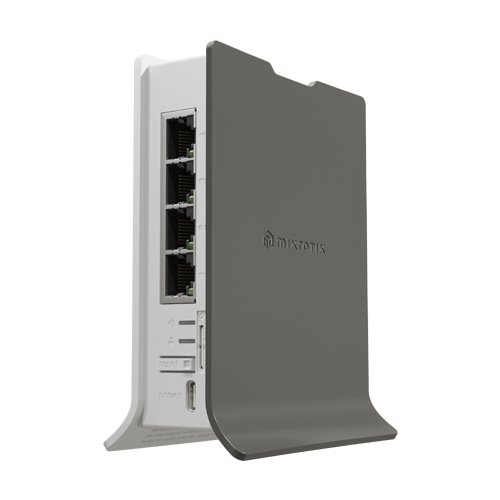 hAP ax lite LTE6, RouterOS licenta 4, 4 x Gigabit, 1 x slot SIM, NAND, 2.4GHz, USB type C - MikroTik L41G-2axD&FG621-EA SafetyGuard Surveillance