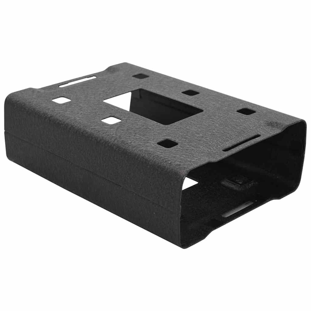 Seif pentru mașină cu blocare Negru 22 x 16 x 7 cm Oțel GartenMobel Dekor