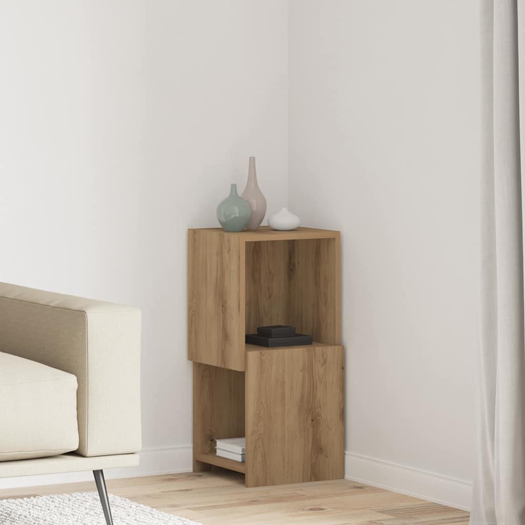 Dulap de colț Alb 30,5x30x65cm Lemn compozit GartenMobel Dekor