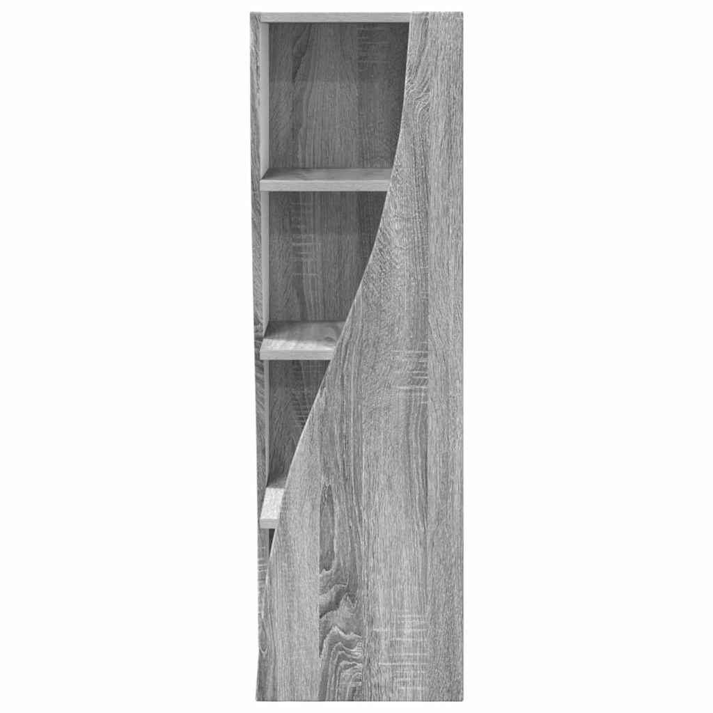 Dulap de colț Alb 32x32x102cm Lemn compozit GartenMobel Dekor