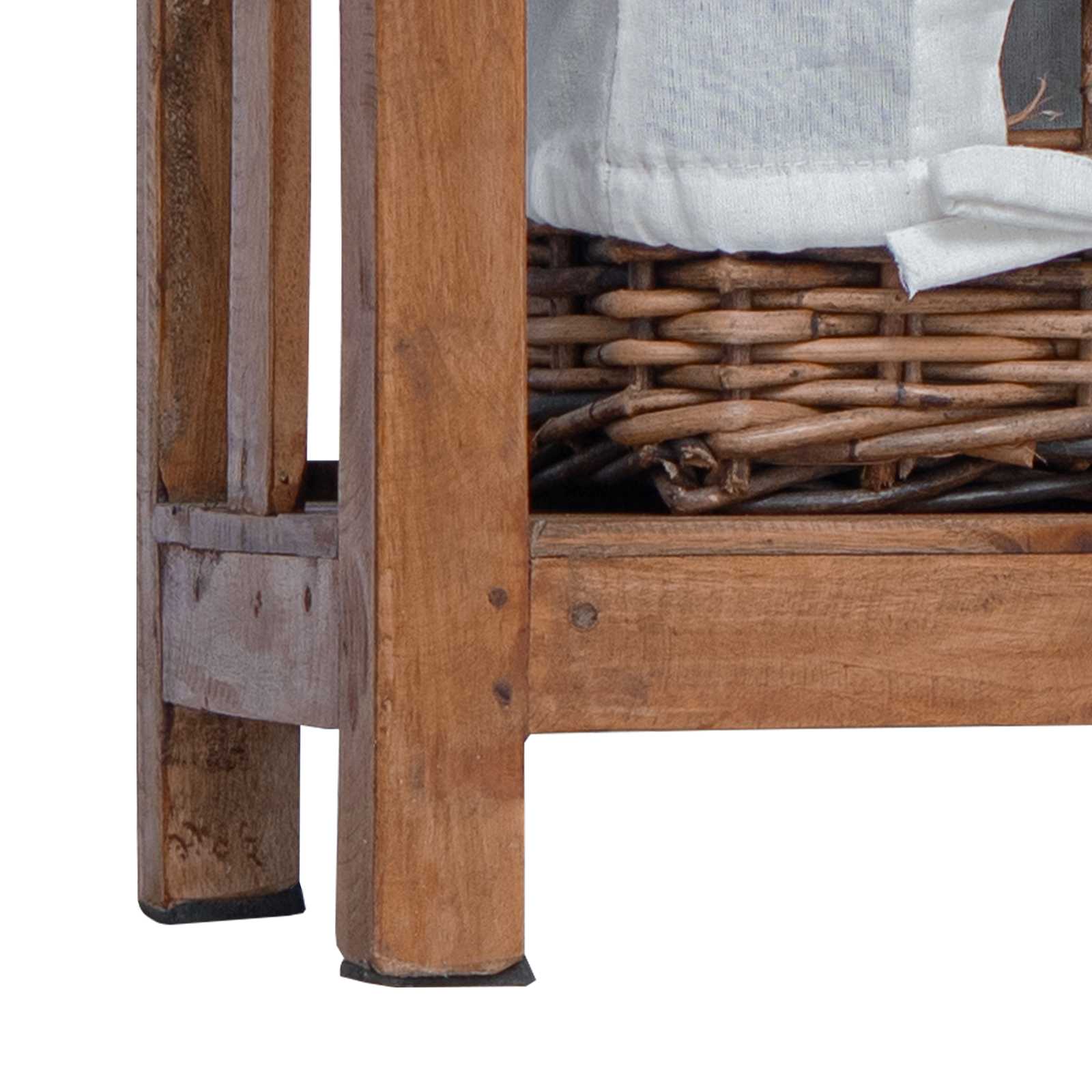 Masă laterală Maro Lemn masiv de mahon GartenMobel Dekor